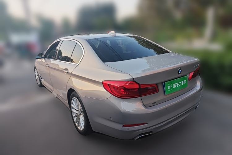 Used BMW 5 Series 2019 Updated 530Li xDrive Luxury Package Rear Left 45 Deg
