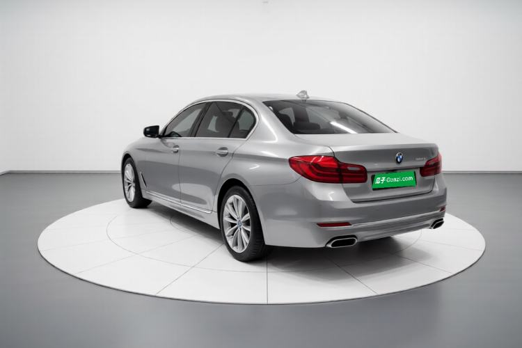 Used BMW 5 Series 2019 525Li Luxury Package Rear Left 45 Deg
