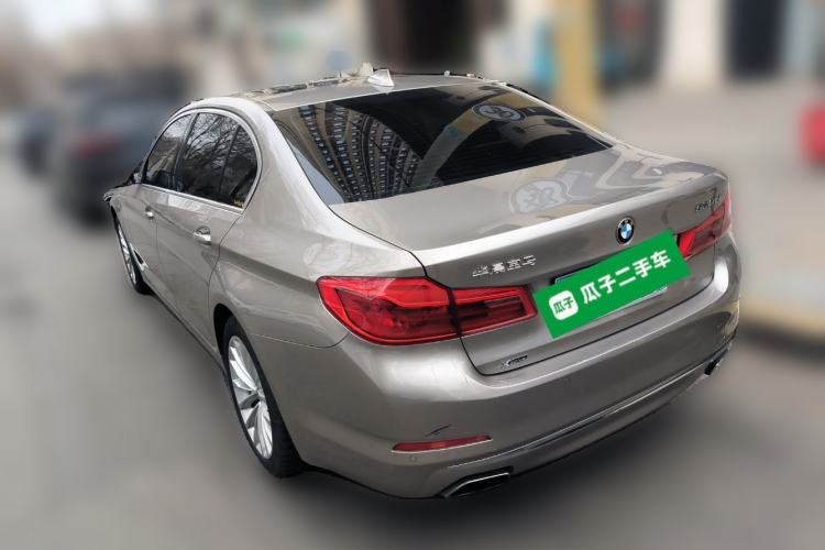 Used BMW 5 Series 2019 530Li xDrive Luxury Package Rear Left 45 Deg