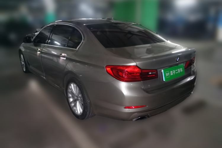 Used BMW 5 Series 2019 530Li Leading Model Luxury Package Rear Left 45 Deg