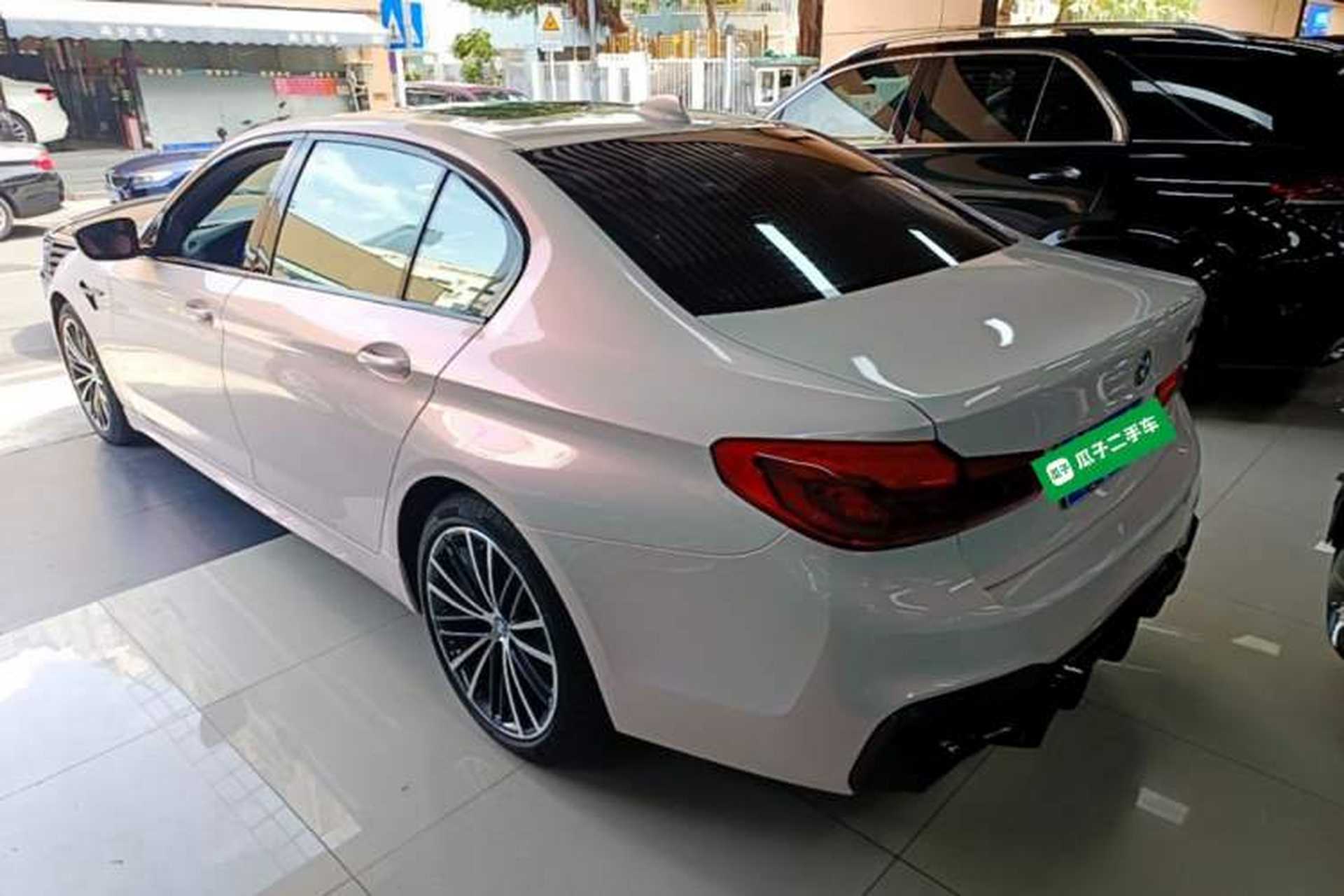 Used BMW 5 Series 2019 Restyled 530Li Luxury Edition M Sport Package Rear Left 45 Deg