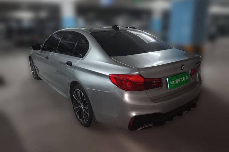 Used BMW 5 Series 2019 Facelifted 530Li Leading Edition M Sport Package Rear Left 45 Deg