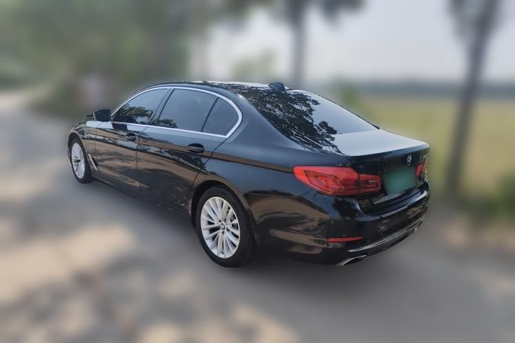 Used BMW 5 Series 2019 525Li Luxury Package Rear Left 45 Deg