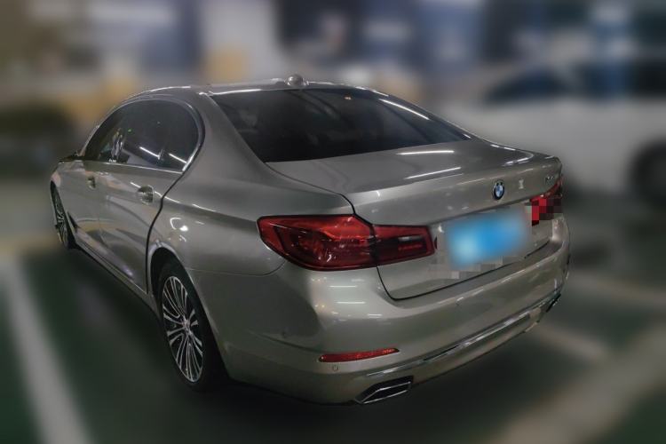 Used BMW 5 Series 2019 530Li Luxury Edition Premium Package Rear Left 45 Deg