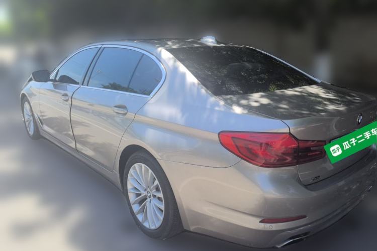 Used BMW 5 Series 2019 Updated 530Li xDrive Luxury Package Rear Left 45 Deg