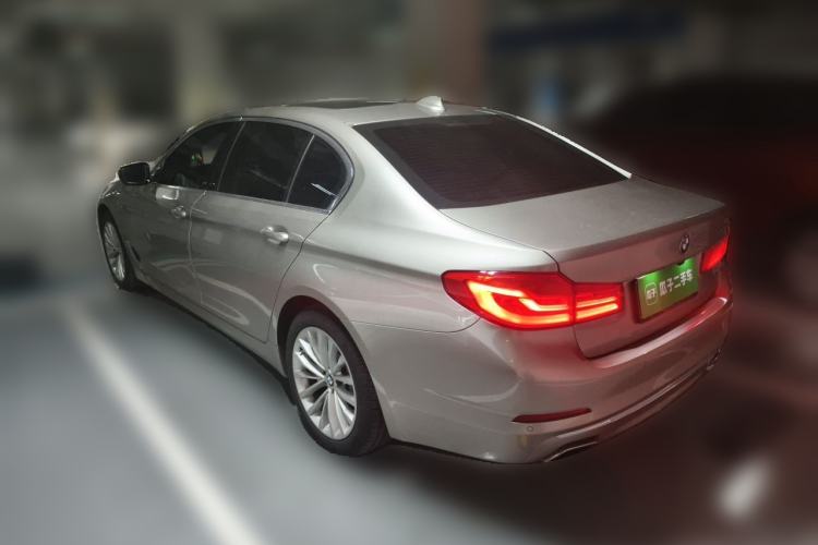 Used BMW 5 Series 2019 530Li Leading Model Luxury Package Rear Left 45 Deg