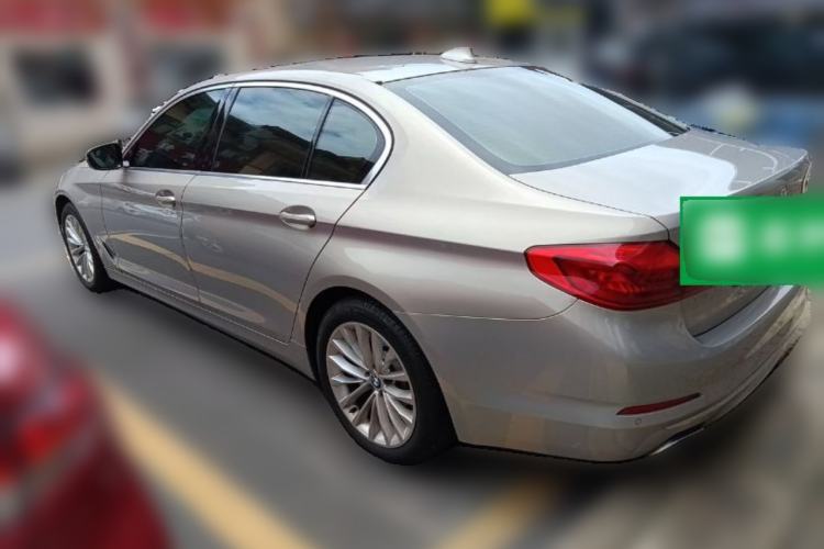 Used BMW 5 Series 2019 525Li Luxury Package Rear Left 45 Deg