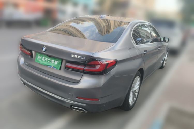 Used BMW 5 Series 2019 Updated 530Li xDrive Luxury Package Rear Right 45 Deg