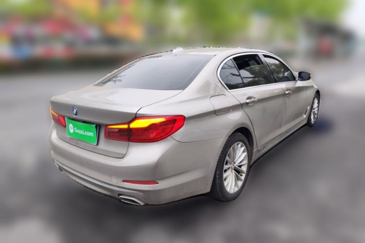 Used BMW 5 Series 2019 525Li Luxury Package Rear Right 45 Deg