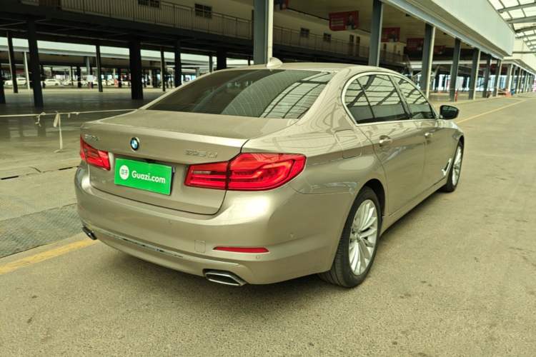 Used BMW 5 Series 2019 Facelifted 525Li Luxury Package Rear Right 45 Deg