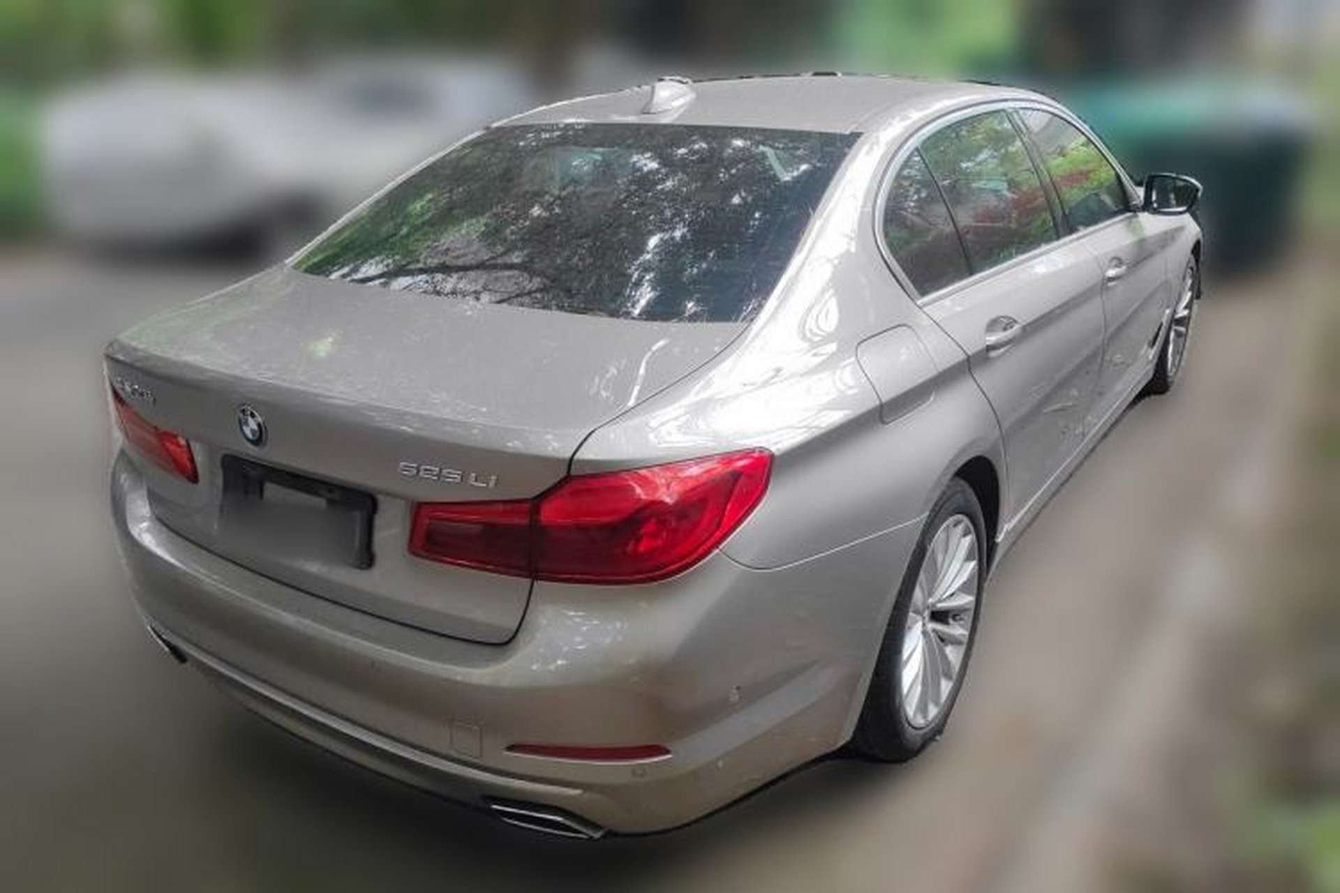 Used BMW 5 Series 2019 Facelifted 525Li Luxury Package Rear Right 45 Deg