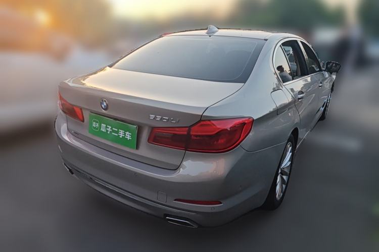 Used BMW 5 Series 2019 Updated 530Li xDrive Luxury Package Rear Right 45 Deg