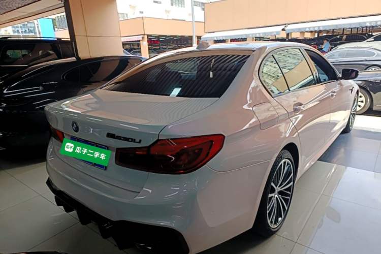 Used BMW 5 Series 2019 Restyled 530Li Luxury Edition M Sport Package Rear Right 45 Deg