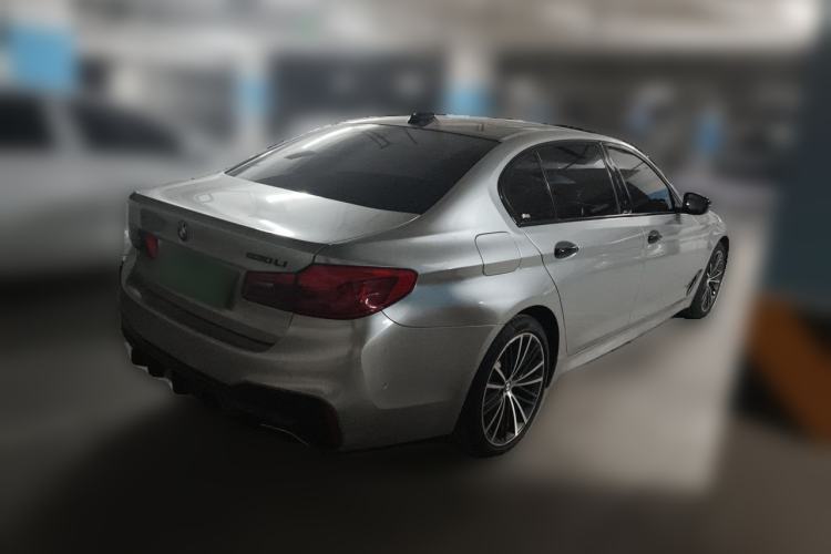 Used BMW 5 Series 2019 Facelifted 530Li Leading Edition M Sport Package Rear Right 45 Deg