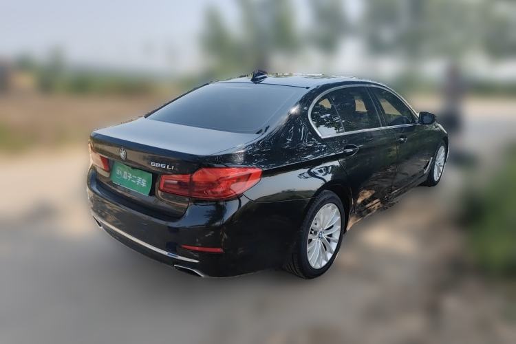 Used BMW 5 Series 2019 525Li Luxury Package Rear Right 45 Deg