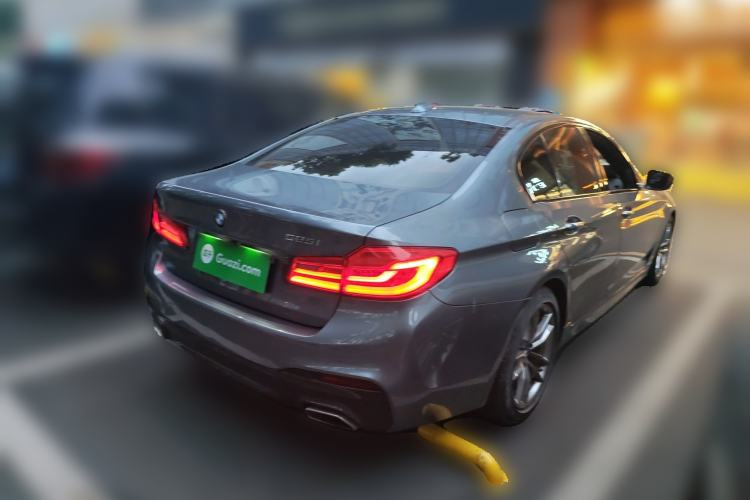 Used BMW 5 Series 2019 Restyled 525i M Sport Package Rear Right 45 Deg