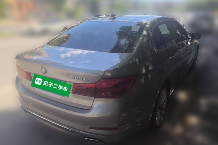Used BMW 5 Series 2019 Updated 530Li xDrive Luxury Package Rear Right 45 Deg