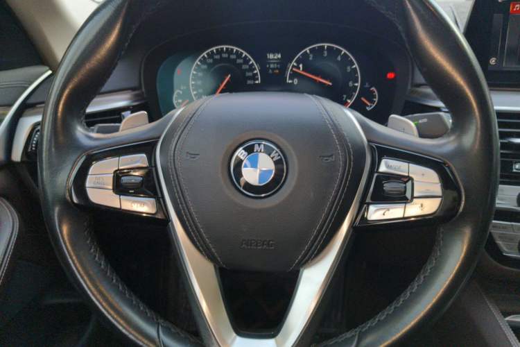 Used BMW 5 Series 2019 Updated 530Li xDrive Luxury Package Steering Wheel