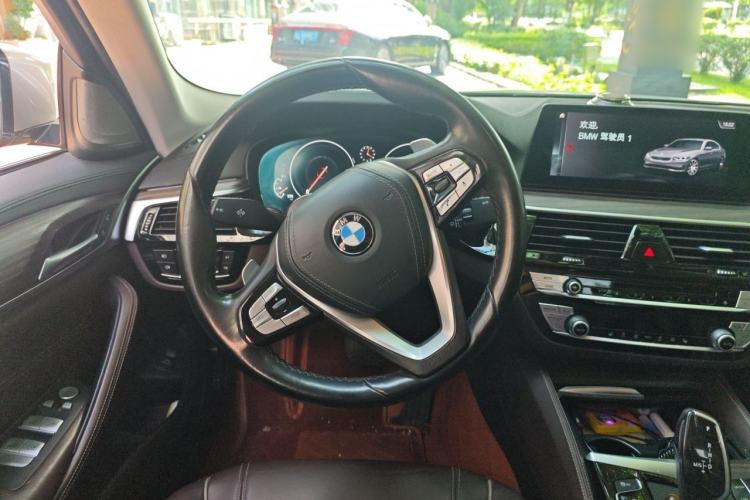 Used BMW 5 Series 2019 530Li Leading Model Luxury Package Steering Wheel