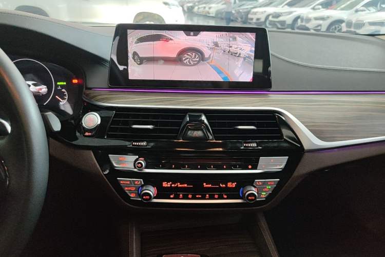 Used BMW 5 Series 2019 Facelifted 530Li Leading Edition Luxury Package Audio And AC Panel
