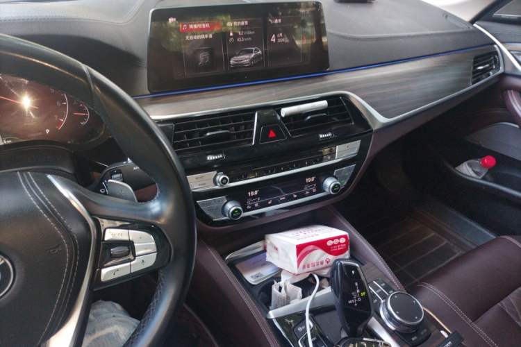 Used BMW 5 Series 2019 530Li Luxury Edition Premium Package Audio And AC Panel