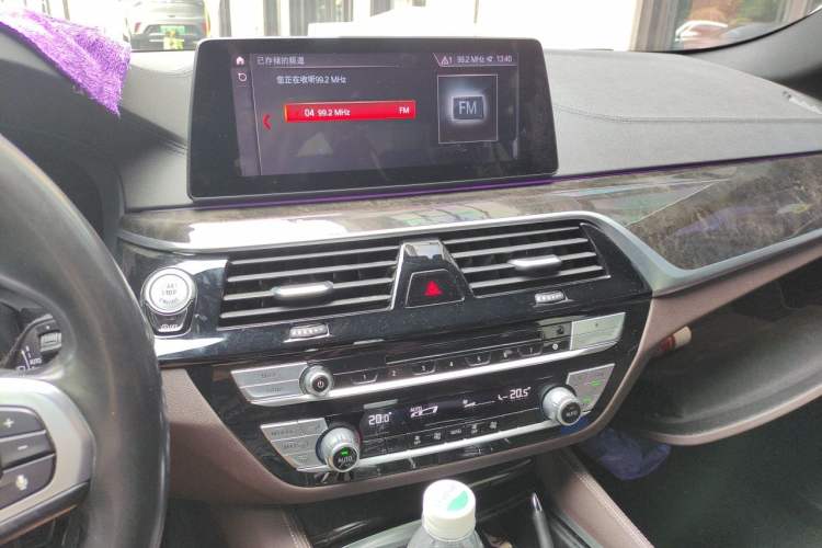 Used BMW 5 Series 2019 Restyled 525Li M Sport Package Audio And AC Panel