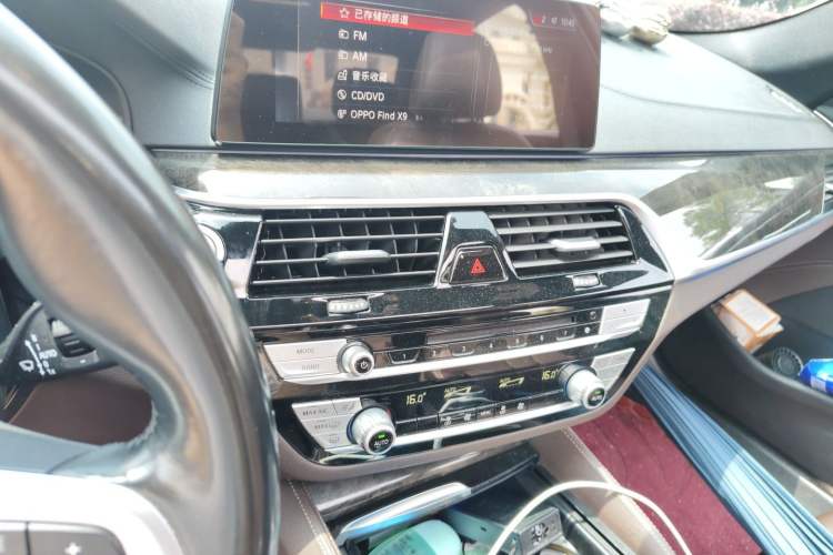 Used BMW 5 Series 2019 Restyled 525Li M Sport Package Audio And AC Panel