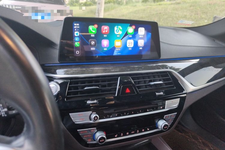 Used BMW 5 Series 2019 525Li M Sport Package Audio And AC Panel