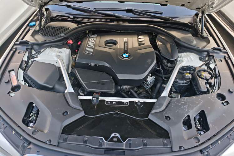 Used BMW 5 Series 2019 525Li Luxury Package Engine Bay