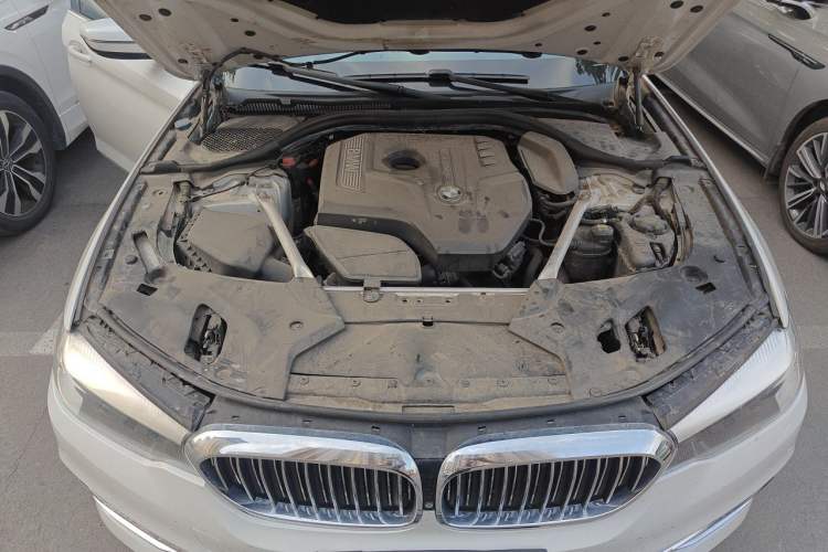 Used BMW 5 Series 2019 525Li Luxury Package Engine Bay