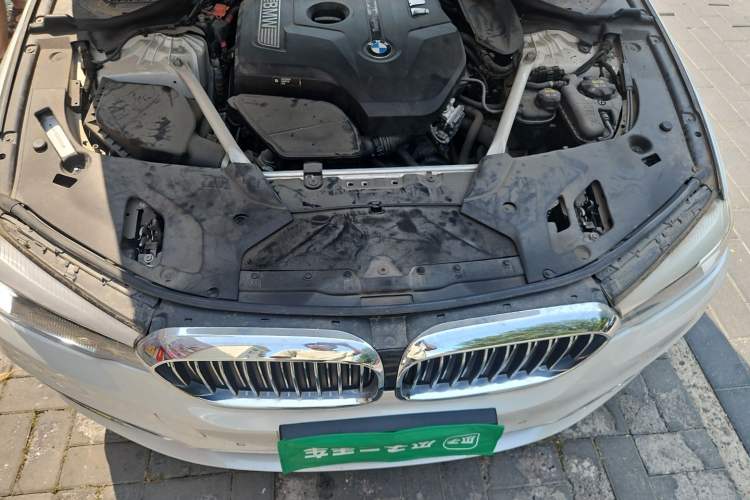 Used BMW 5 Series 2019 525Li Luxury Package Engine Bay