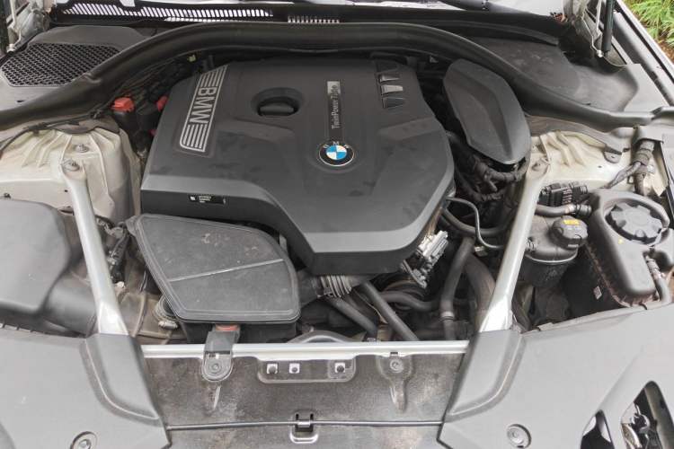 Used BMW 5 Series 2019 525Li M Sport Package Engine Bay