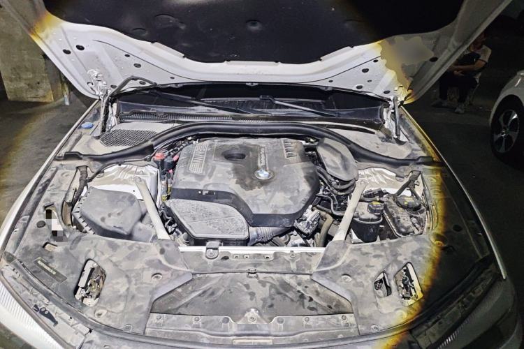 Used BMW 5 Series 2019 530Li Leading Model Luxury Package Engine Bay
