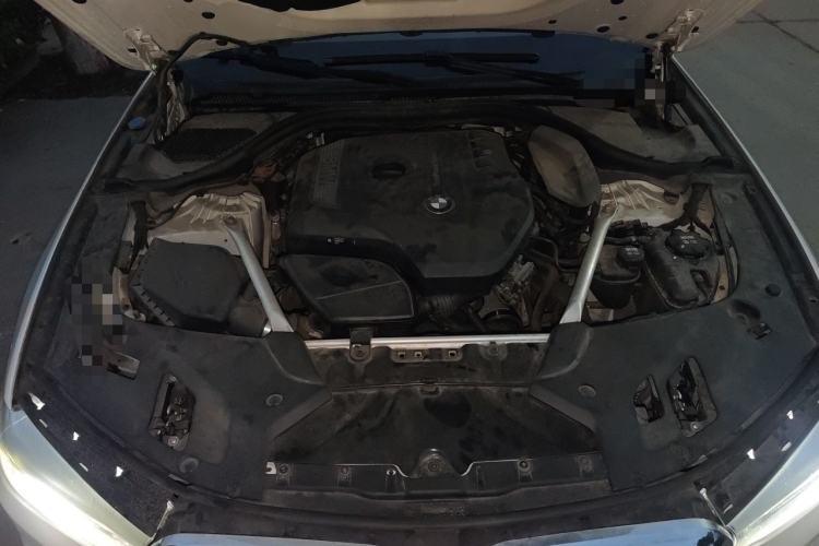 Used BMW 5 Series 2019 530Li Leading Model M Sport Package Engine Bay