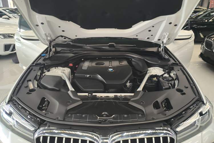 Used BMW 5 Series 2019 525Li Luxury Package Engine Bay
