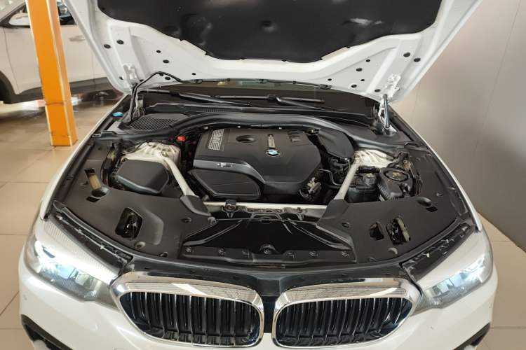 Used BMW 5 Series 2019 530Li Leading Model M Sport Package Engine Bay