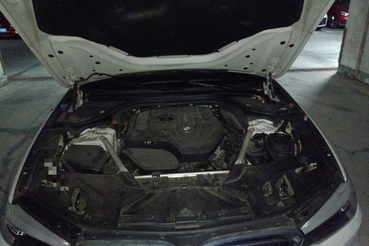 Used BMW 5 Series 2019 525Li Luxury Package Engine Bay