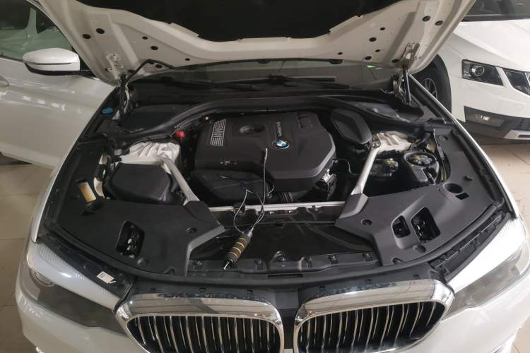 Used BMW 5 Series 2019 530Li Leading Model Luxury Package Engine Bay