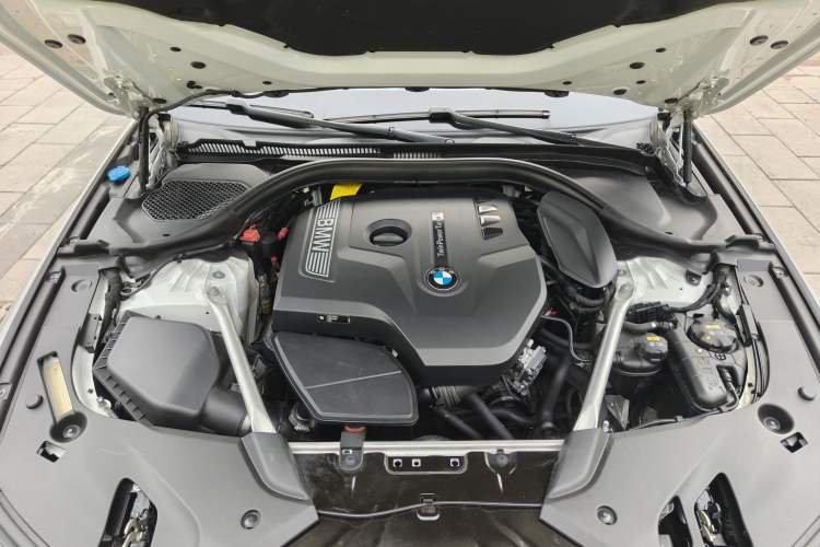 Used BMW 5 Series 2019 530Li Leading Model M Sport Package Engine Bay