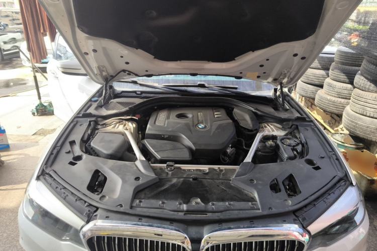 Used BMW 5 Series 2019 530Li Leading Model Luxury Package Engine Bay