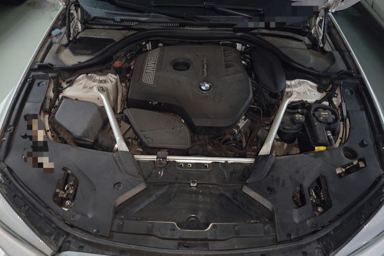 Used BMW 5 Series 2019 525Li Luxury Package Engine Bay