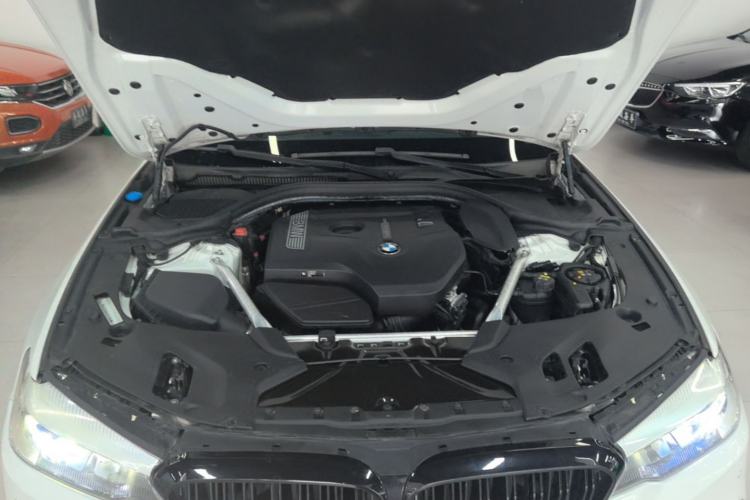 Used BMW 5 Series 2019 530Li Leading Model M Sport Package Engine Bay