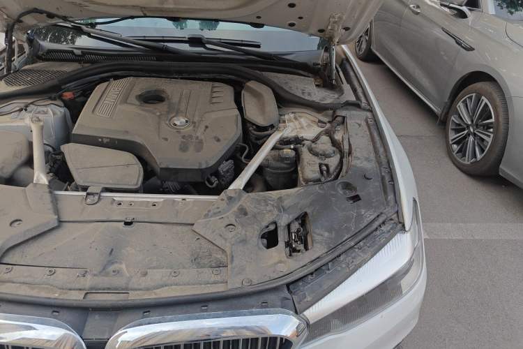 Used BMW 5 Series 2019 525Li Luxury Package Engine Bay Left