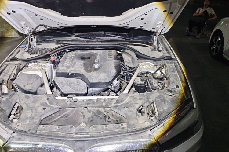 Used BMW 5 Series 2019 530Li Leading Model Luxury Package Engine Bay Left