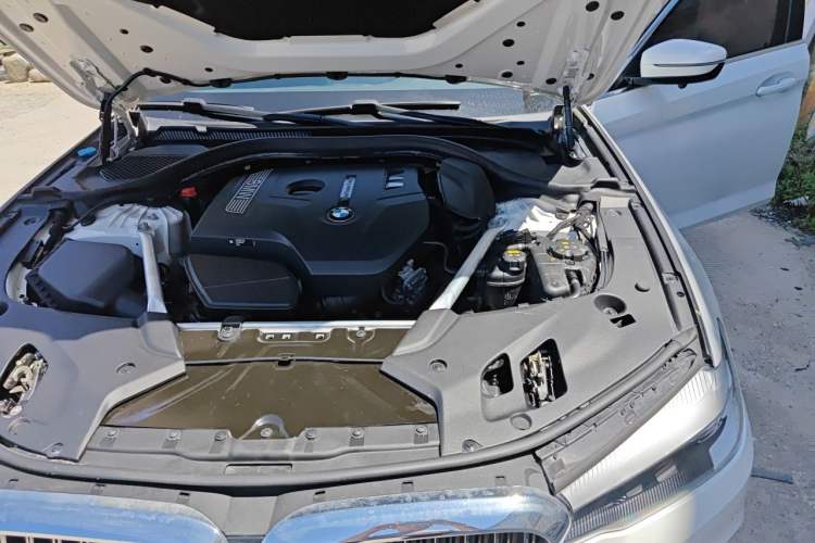 Used BMW 5 Series 2019 525Li Luxury Package Engine Bay Left