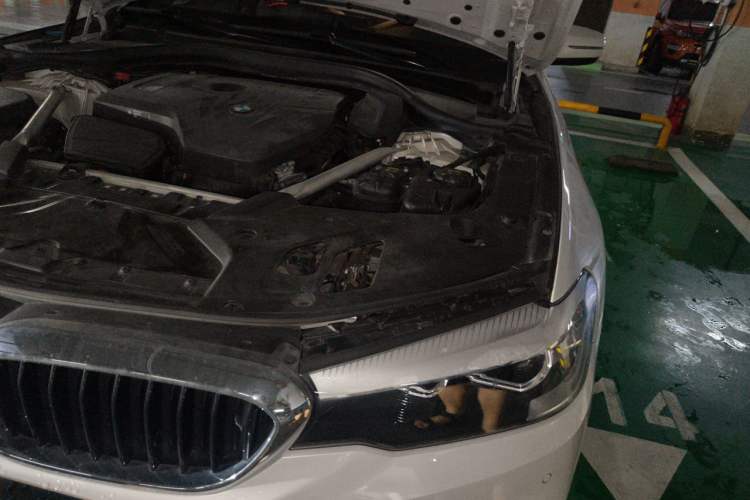 Used BMW 5 Series 2019 525Li M Sport Package Engine Bay Left