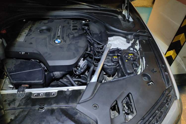 Used BMW 5 Series 2019 525Li Luxury Package Engine Bay Left