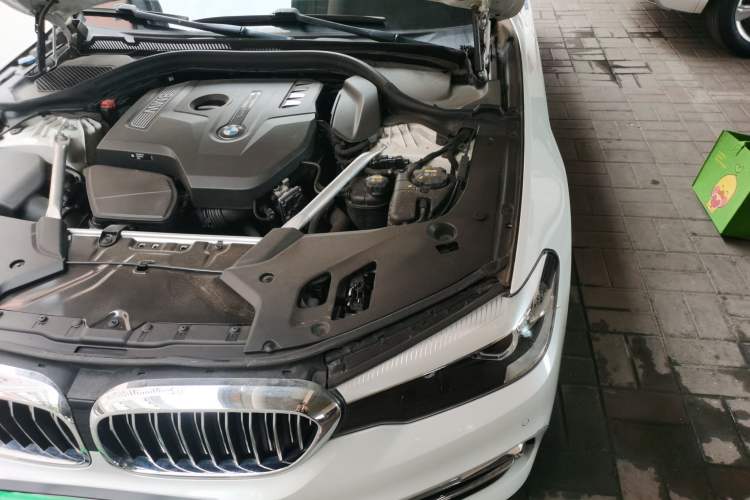 Used BMW 5 Series 2019 525Li Luxury Package Engine Bay Left