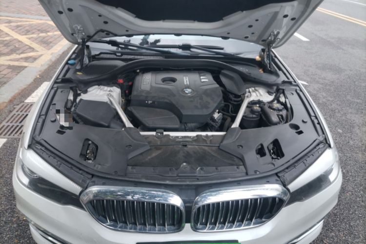 Used BMW 5 Series 2019 525Li Luxury Package Engine Bay