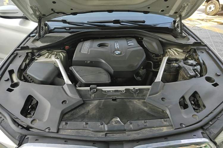 Used BMW 5 Series 2019 525Li Luxury Package Engine Bay